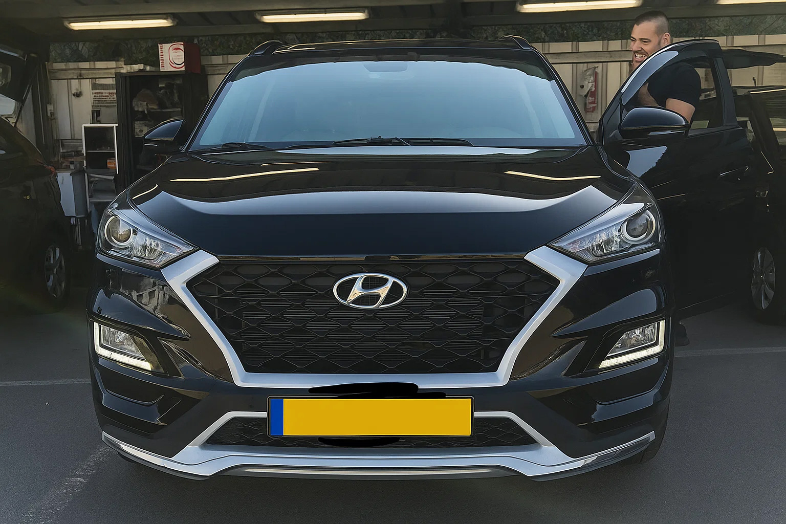 Передня і задня накладки 2019-2026 (2 шт) для Hyundai Tucson TL рр