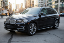 Бокові пороги Bosphore Grey (2 шт., Алюміній) BMW X5 F15 2013-2018 рр.