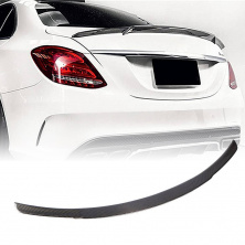 Спойлер V9 (для SD 2015-2019, Карбон) Mercedes C-сlass W205 2014-2021 рр.