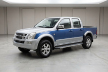 Бокові пороги Duru (2007-2012, 2 шт., Алюміній) Isuzu D-Max 2002-2011 рр.