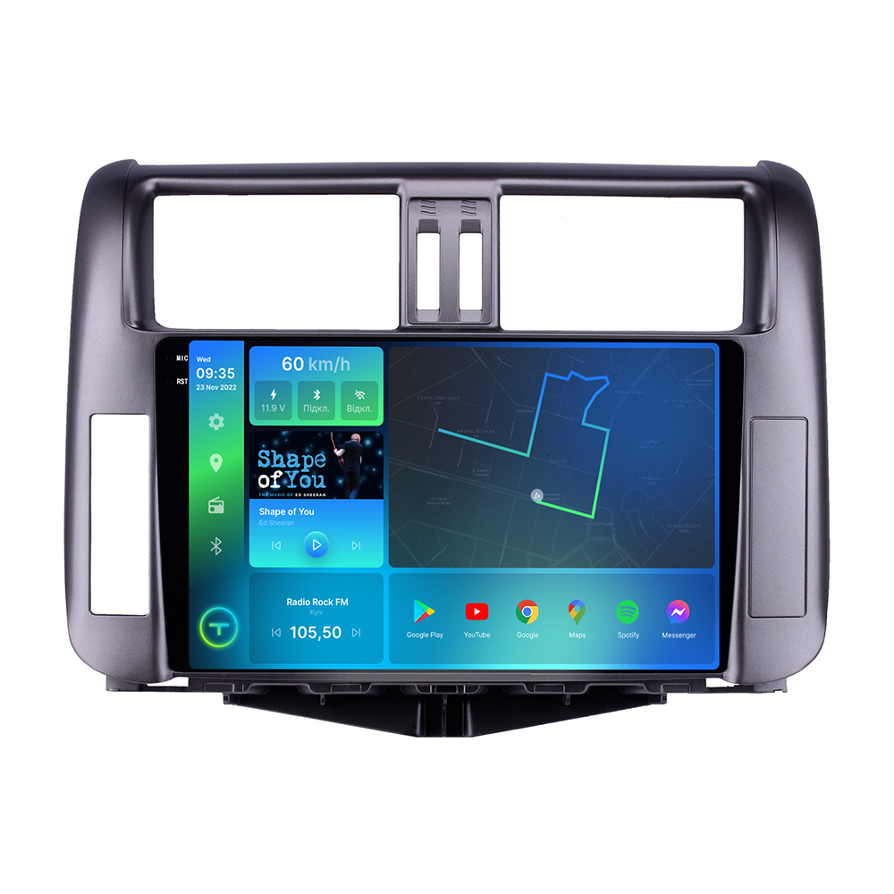 Штатна магнітола Torssen 2K Toyota Prado 150 2009-2013 F9464 4G Carplay DSP