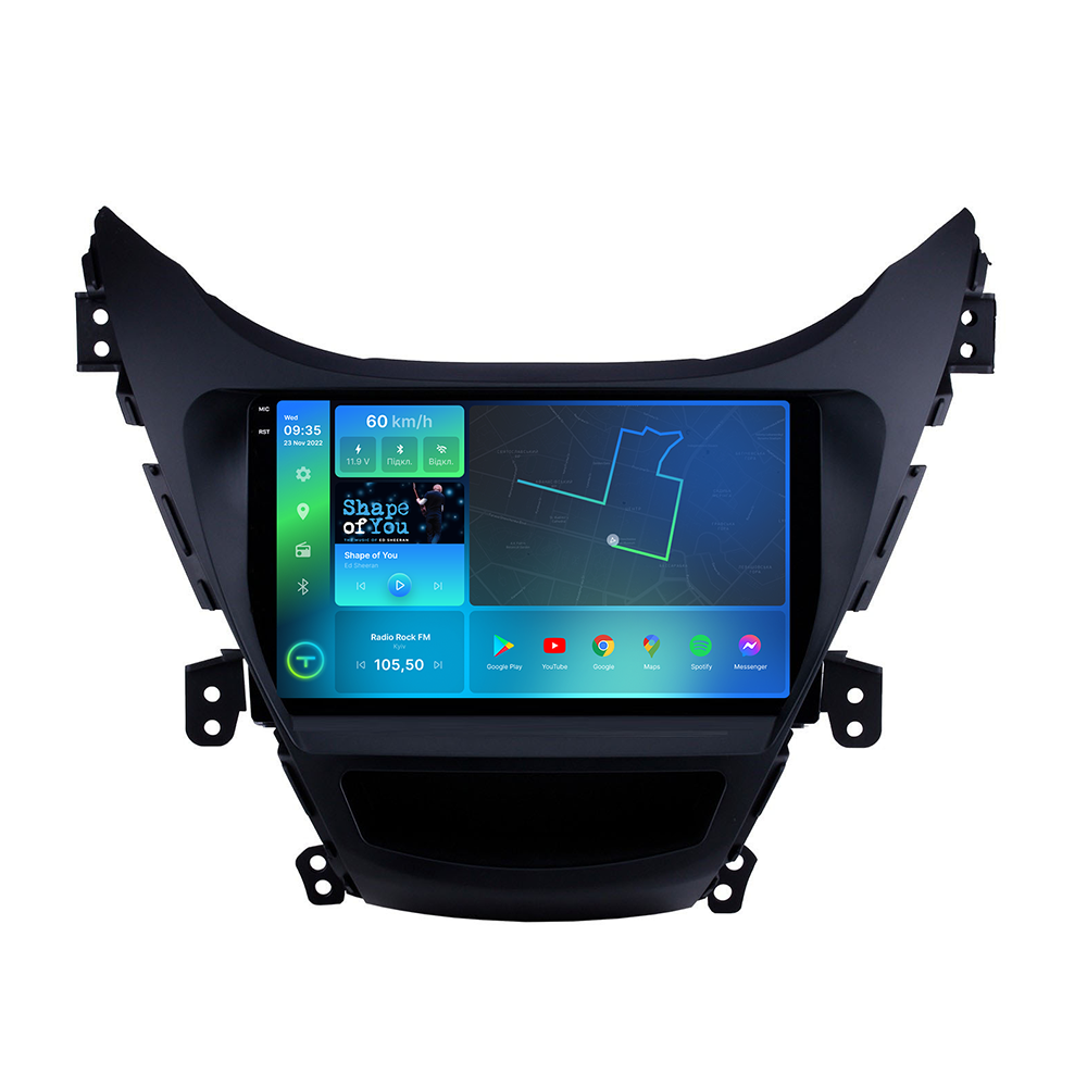 Штатна магнітола Torssen 2K Hyundai Elantra 2012-2015 F98256 4G Carplay DSP