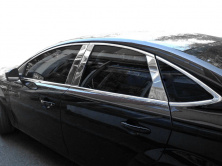 Молдинг дверних стійок (нерж) Ford Mondeo 2014-2022 рр.