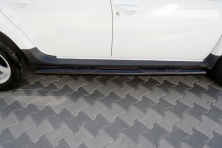 Бічні труби BB002 Black (2 шт., нерж.) Dacia Duster 2018-2024 рр.