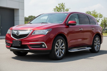 Бокові пороги Tayga V2 (2 шт., Алюміній) Acura MDX 2013-2020 рр.