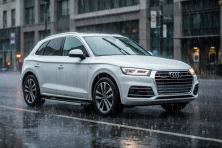 Бокові пороги RedLine (2 шт., Алюміній) Audi Q5 2017-2025 рр.