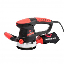 Шлифмашина эксцентриковая, 480 Вт, 4000-14000 об/мин, 125 мм.