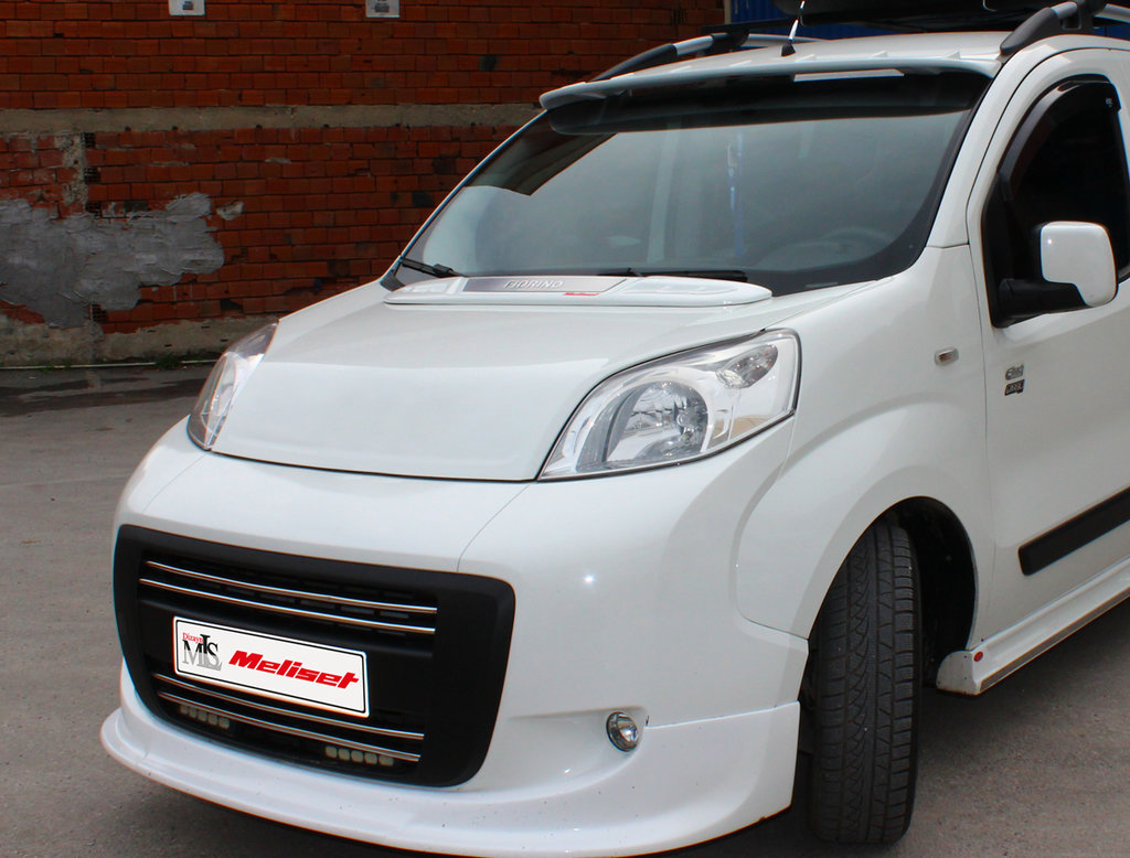 Козирок на капот (під фарбування) для Fiat Fiorino/Qubo 2008-2024 рр