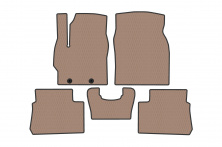Гумові килимки Carsuit (Hybrid, Бежевий) Toyota Yaris/Yaris Cross (XP210) 2020- рр.