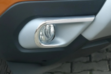 Накладки на протитуманки (2 шт, нерж.) Renault Kangoo/Express 2021- рр.