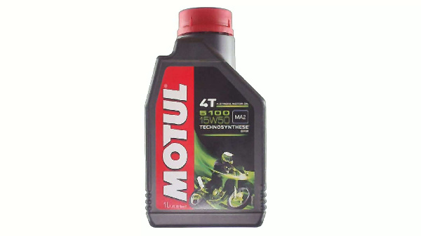 Масло 4T, 1л (полусинтетика, 15W-50, 5100, API SL/SJ/SH/SG) MOTUL (#104080)