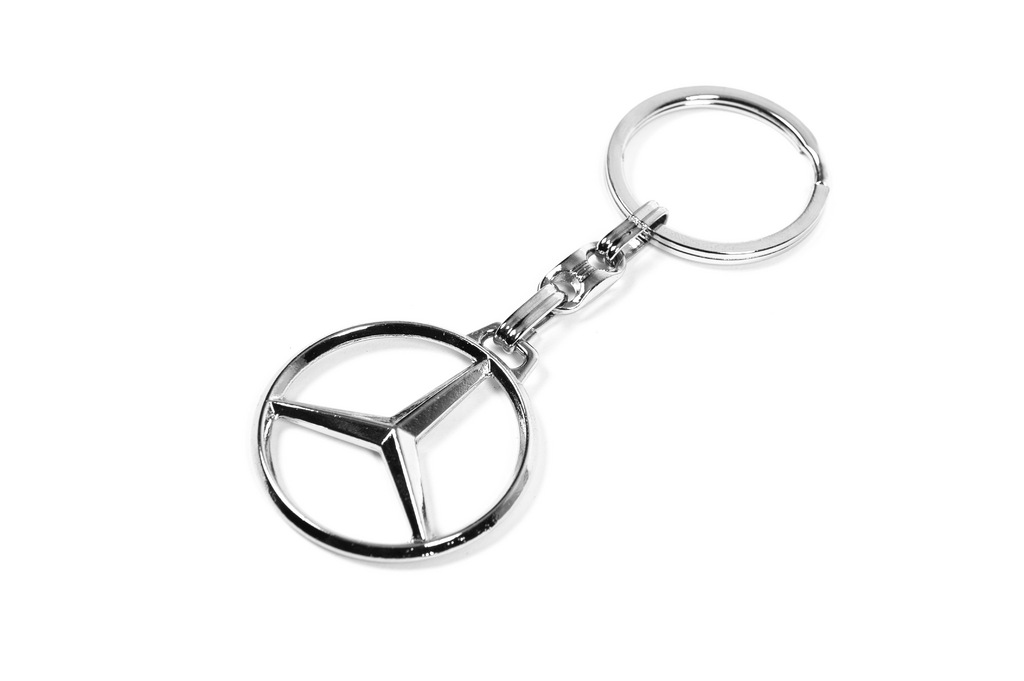Металічний брелок з логотипом Mercedes для Тюнінг Mercedes