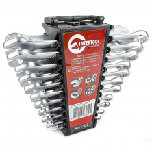 набор ключей комбинированных 22 ед. дюймовых 11 ед метрических 11 ед