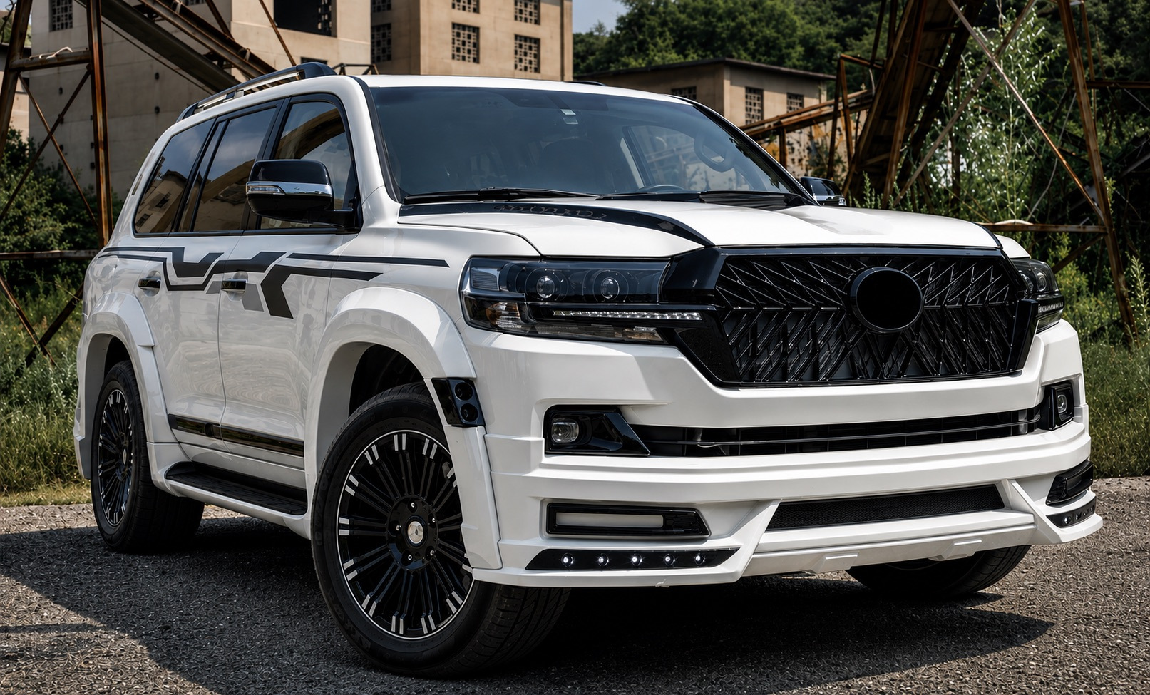 Комплект обвісів 2016-2021 (Wald) для Toyota Land Cruiser 200 рр