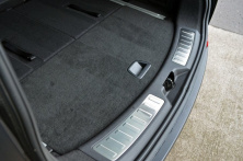 Накладка на задній поріг (2 шт., нерж) Land Rover Discovery Sport 2014- рр.