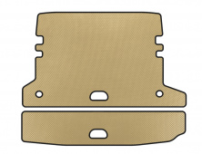 Килимок в багажник EVA V-2 (для F-31, Бежевий) BMW 3 серія F30/F31 2012-2019 рр.