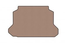 Гумовий килимок в багажник Carsuit (HB, бежевий) Honda Civic Sedan VII 2001-2006 рр.