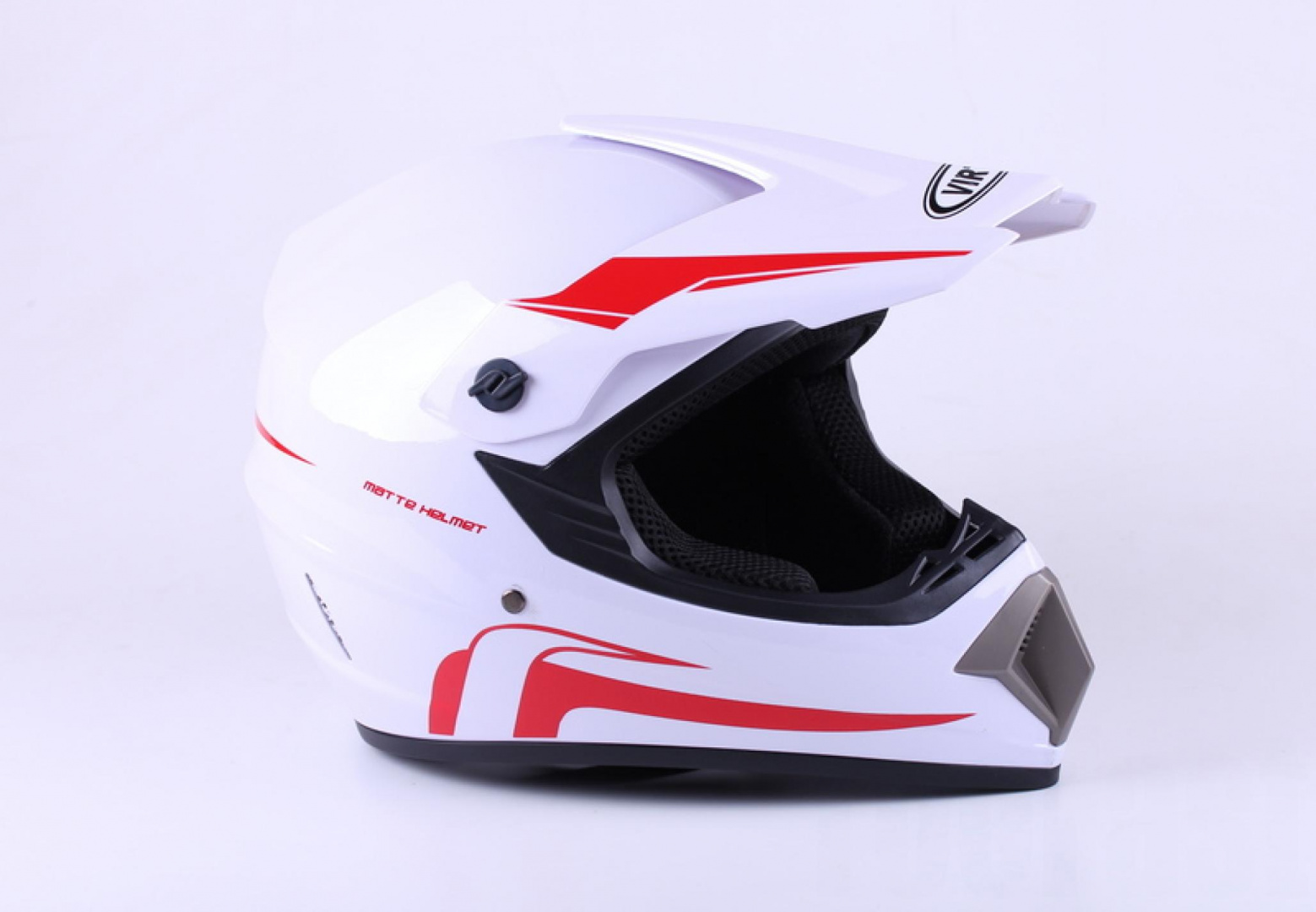 Шлем   кроссовый   (size:L, MD-905 белый) VIRTUE AMG