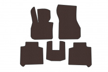 Гумові килимки Carsuit (2 ряди, Для F46, коричневий) BMW 2 серія Active Tourer F45/F46 2014-2021 рр.