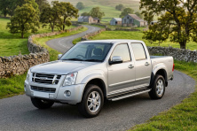 Бокові пороги Fullmond (2007-2012, 2 шт., Алюміній) Isuzu D-Max 2002-2011 рр.