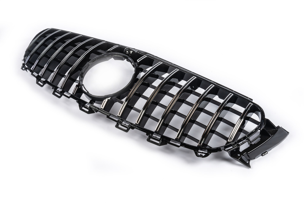Передня решітка GT Panamericana (для Avantgarde/AMG-Line/E43 AMG/E53 AMG 2016-2019) для Mercedes E-сlass W213 рр