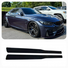 Накладки на пороги PSM-Style (під М4 пороги, ABS) BMW 4 серія F32/F33/F36 2012-2020 рр.