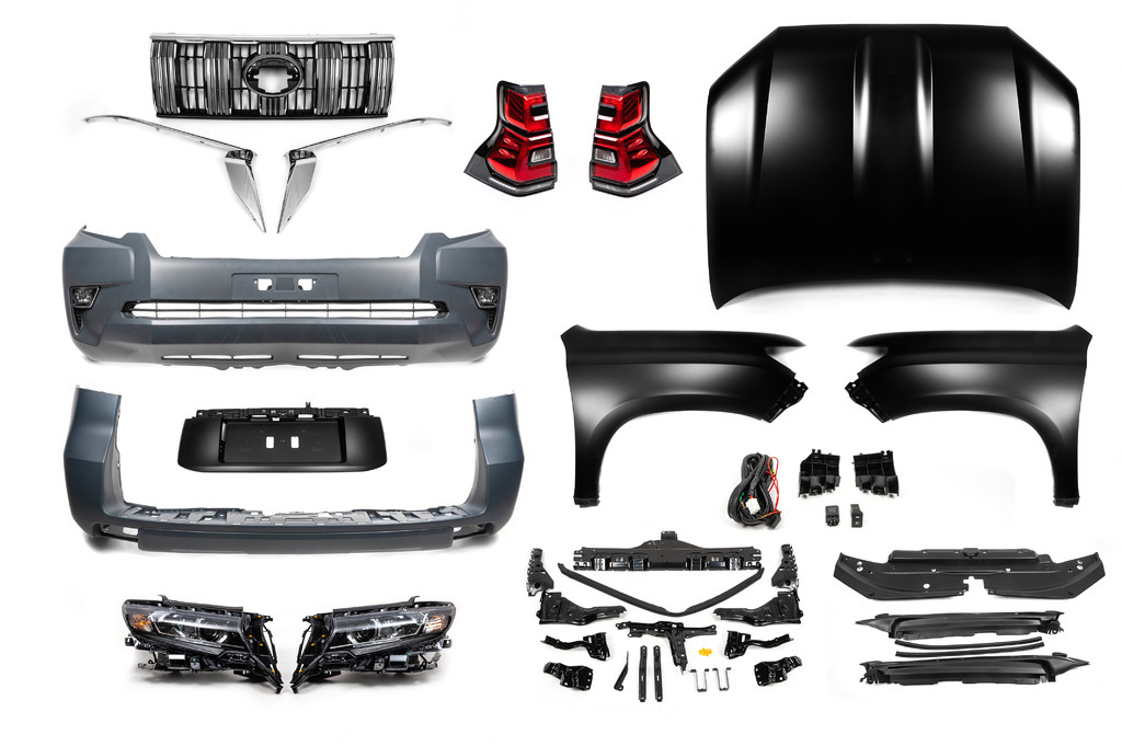 Комплект рестайлінгу з 2009-2016 на 2017- (з Full Led оптикою) для Toyota Land Cruiser Prado 150 рр