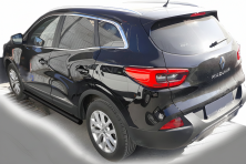 Бічні труби Black (2 шт) Renault Kadjar 2015-2022 рр.