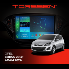 Штатна магнітола Torssen Opel Corsa 13+/Adam 13+ FL9 4+64Gb 4G Carplay DSP