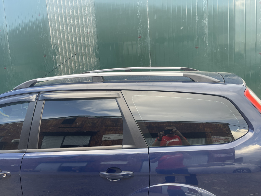 Алюмінієві рейлінги (Caravan, хром) для Ford Focus II 2008-2011 рр