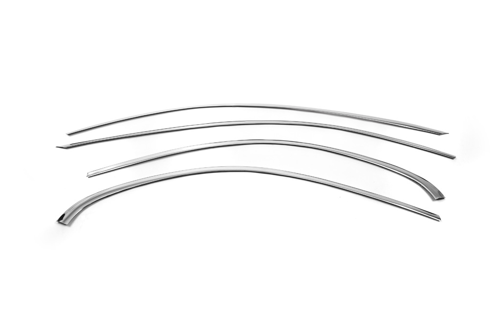 Верхня окантовка вікон (нерж) для Mercedes C-сlass W205 2014-2021рр
