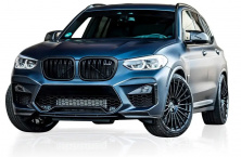 Ніздрі M-Look (2018-2021, чорний матовий) BMW X3 G01 2018- рр.