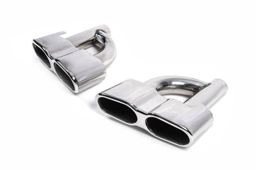 Насадки на глушник AMG S65 для Mercedes S-сlass W221 2005-2013 рр