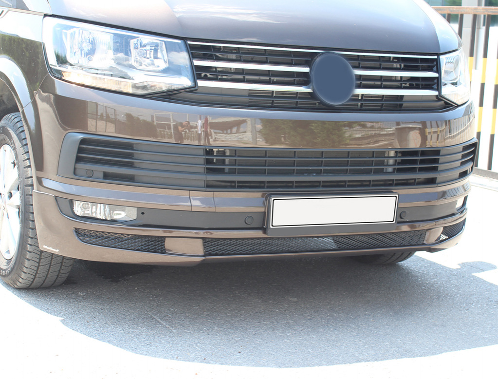 Накладка на передній бампер 2015-2018 (під фарбування) для Volkswagen T6 рр