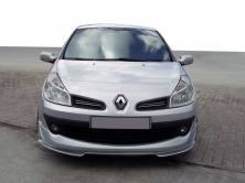 Накладка на передній бампер V1 (під фарбування) для Renault Clio III 2005-2012 рр