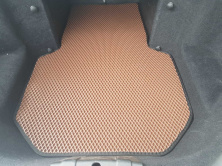 Килимок багажника передній EVA (2WD, 2012-2021, цегляний) Tesla Model S 2012- рр.