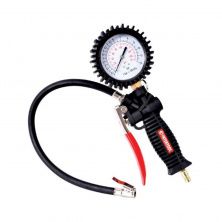 Пистолет для подкачки колес с манометром пневматический профессиональный