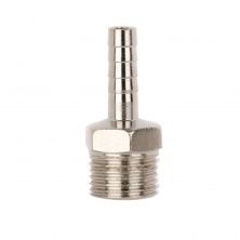 Переходник с наружной резьбой 1/4 на шланг 6 мм