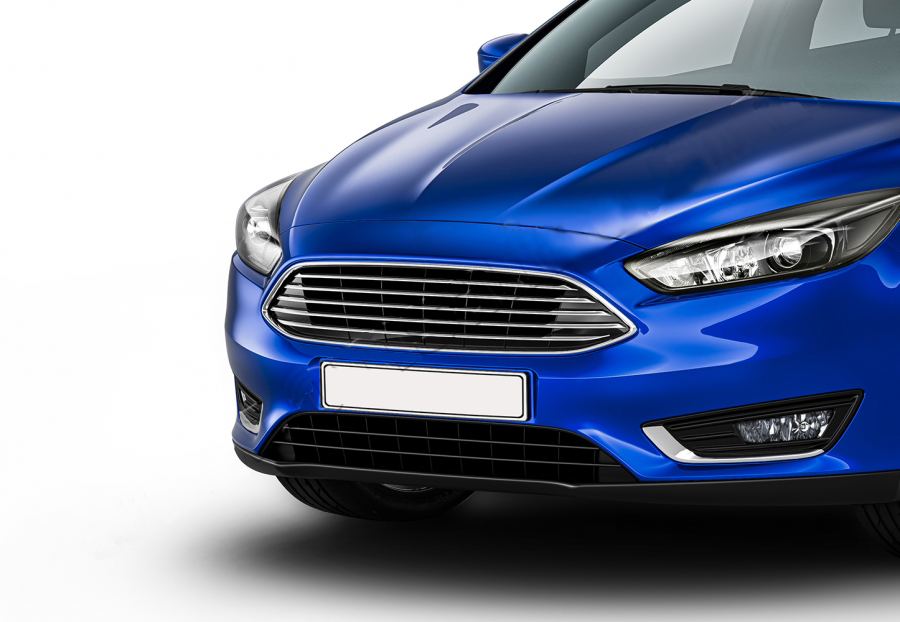 Передня решітка (Titanium) для Ford Focus III 2011-2017 рр