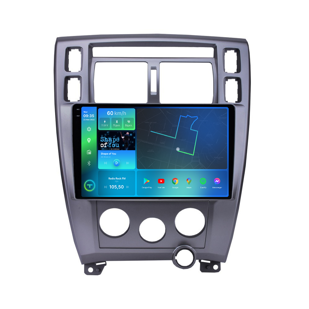 Штатна магнітола Torssen 2K Hyundai Tucson 1 04-09 F10332 4G Carplay DSP