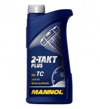 Масло 2T, 1л (напівсинтетика, 2-Takt Plus API TC) MANNOL VDKI
