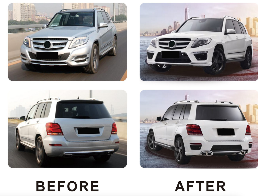 Комплект обвісів AMG для Mercedes GLK сlass X204 2008-2015 рр