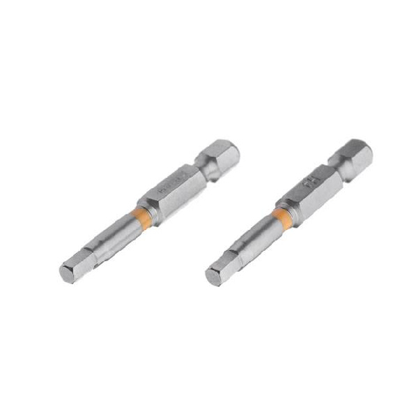 Комплект отверточных насадок Hex H4.0 1/4*50мм, S2, уп. 2 ед., STORM