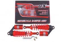 Амортизаторы (пара) Delta 330mm, газомасляные (красные) KOMATCU (mod.A)