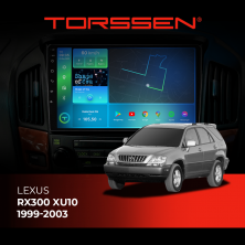 Штатна магнітола Torssen Lexus RX300 XU10 1999-2003 F9432 4G Carplay DSP з кнопками