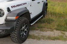 Бокові пороги Fullmond (2 шт., Алюміній) Jeep Wrangler 2018- рр.