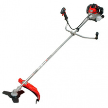 Мотокоса 1,5 кВт, 43 см³, катушка, 3-лопастный нож, двухплечевой ремень