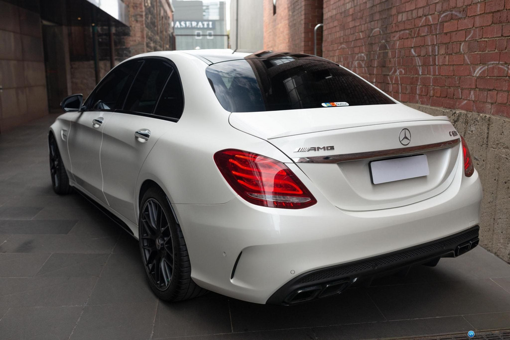 Комплект обвісів з повним заднім бампером (AMG C63-designs 2014-2018) для Mercedes C-сlass W205 рр