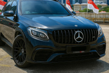 Передня решітка GT Panamericana Black (для 2015-2019) Mercedes GLC coupe C253 2016-2023 рр.