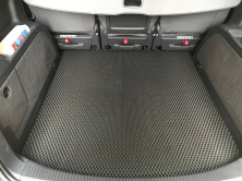 Килимок багажника (EVA, 5 місць, чорний) Volkswagen Touran 2003-2010 рр.